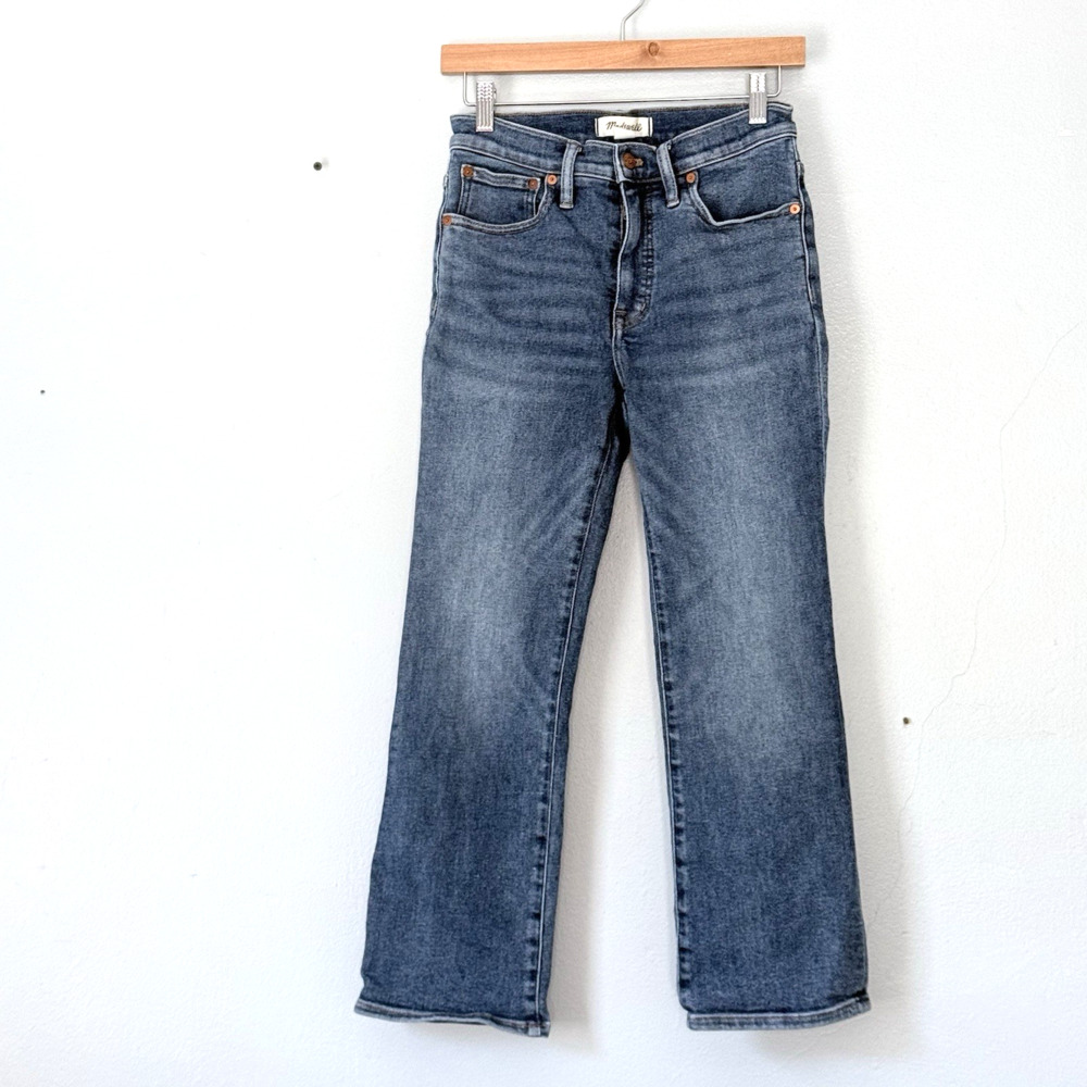 Madewell Jeans Womens Size 27 Cali Demi Boot Cut Classic Capsule Ankle